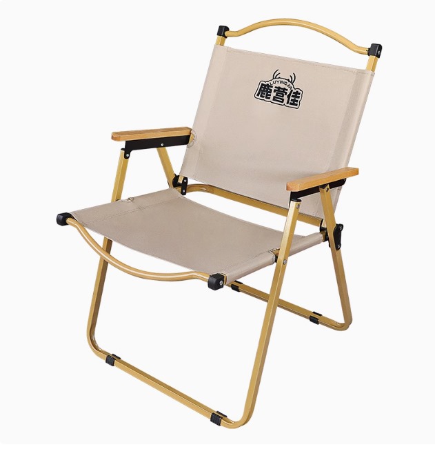 (76cm) Portable Camping Chair便携式露营椅野餐靠背沙滩椅小凳子