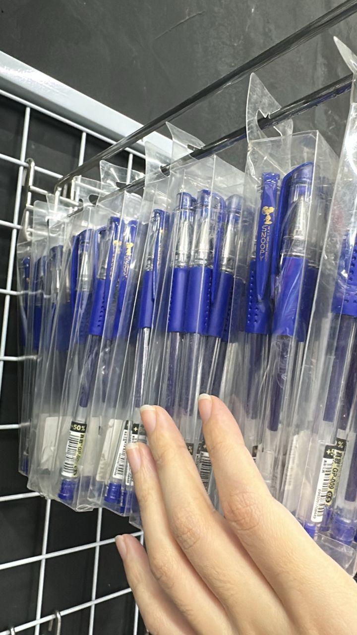 Blue pens 8 pcs 蓝钢笔