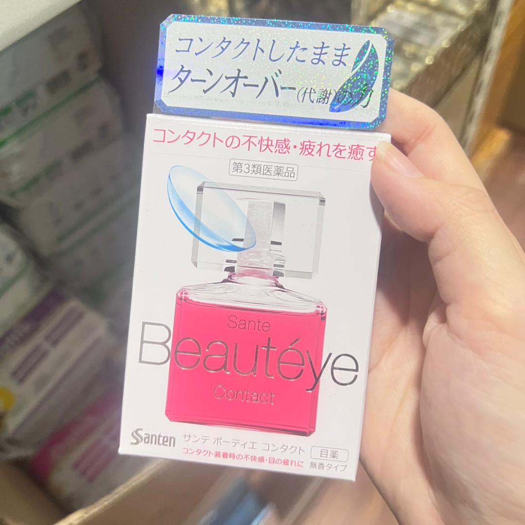 Sante Beauteye Contact Eyedrops 12ml 參天製藥 Beauteye 玫瑰亮澤眼藥水