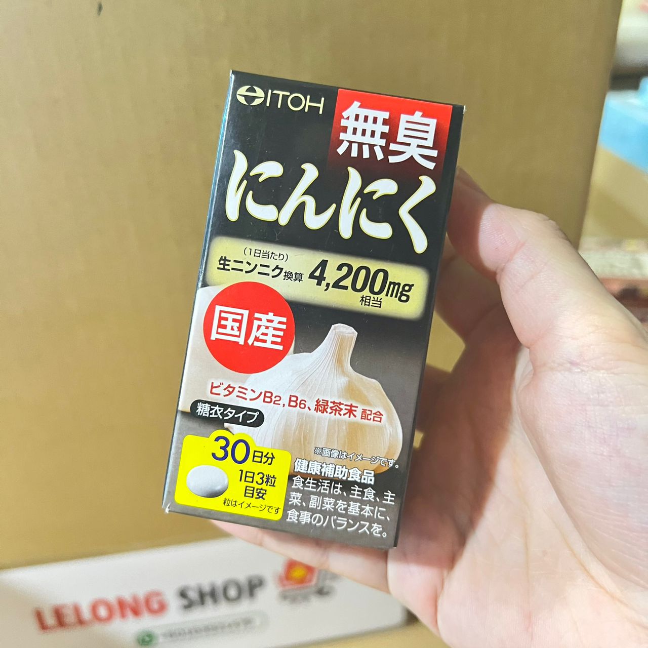 ITOH Ito Japan Odorless Garlic Extract 制药无臭大蒜精华