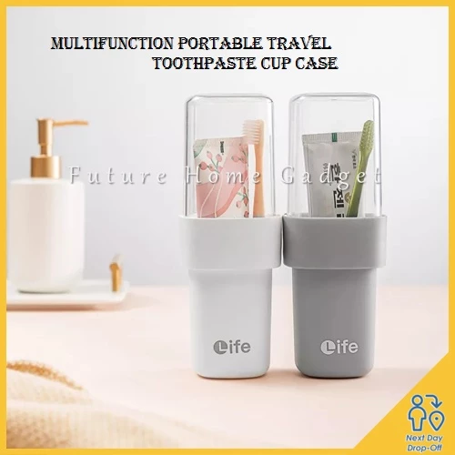 Portable Travel Toothbrush Holder Cup 便携式旅行牙刷收纳杯