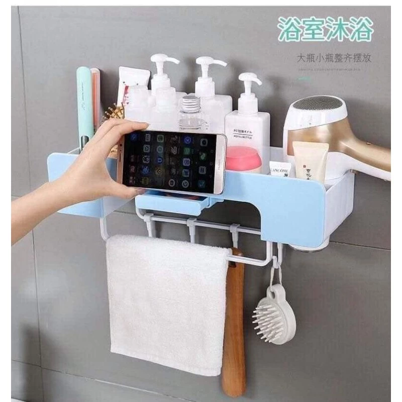 Bathroom Wall Storage Rack 浴室置物架