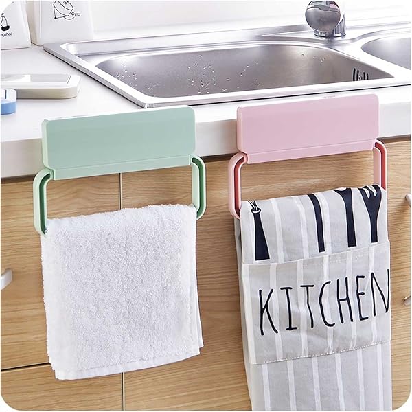 Creative Kitchen Cabinet Towel Hook 创意厨房柜门毛巾挂钩