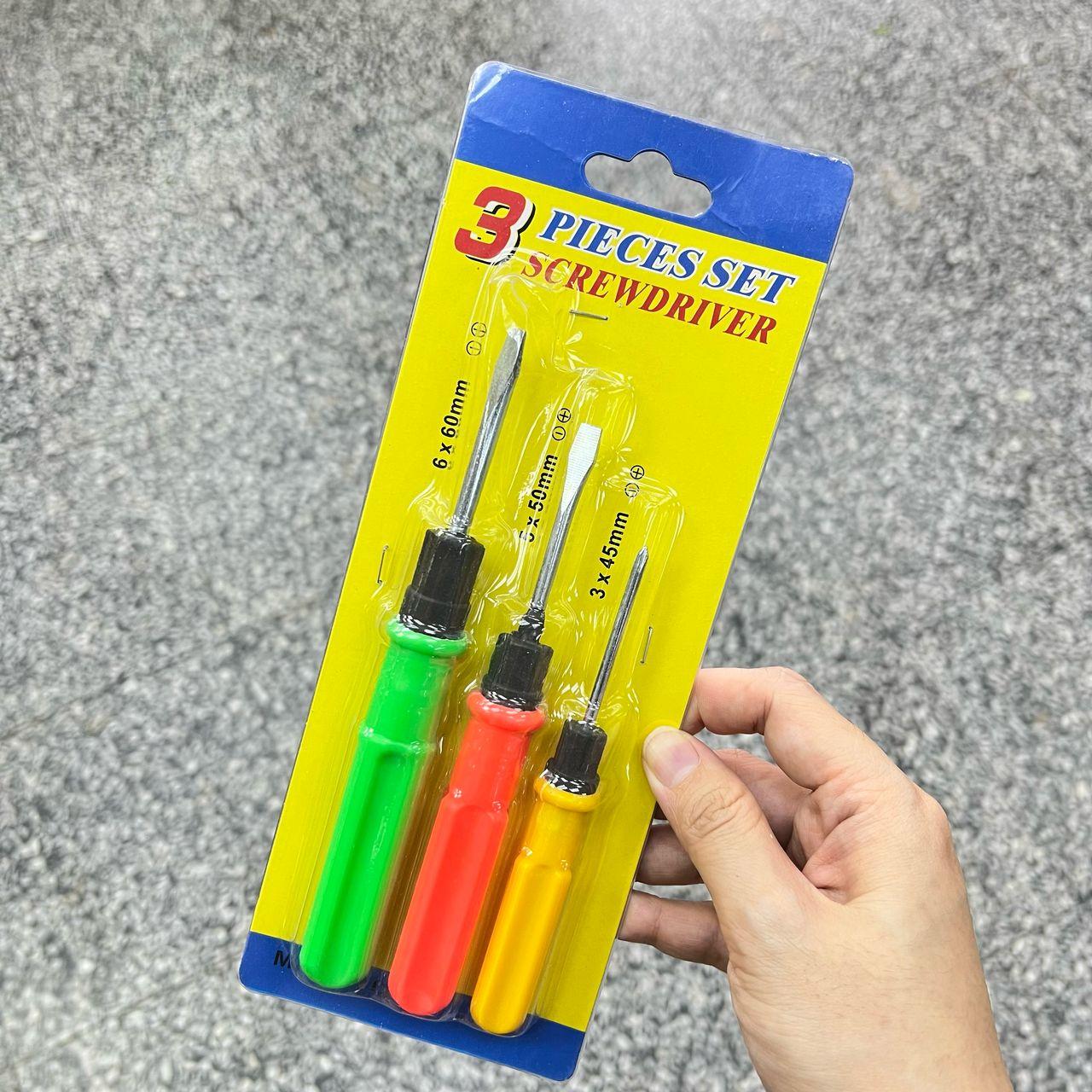 3 PCS SET SCREWDRIVER 3件套螺丝刀组